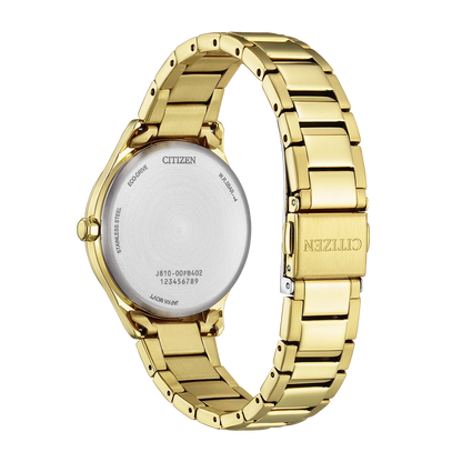 Citizen Eco-Drive FE6122-64X Damenuhr • Solar-Antrieb • Grünes Zifferblatt