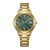 Citizen Eco-Drive FE6122-64X Damenuhr • Solar-Antrieb • Grünes Zifferblatt