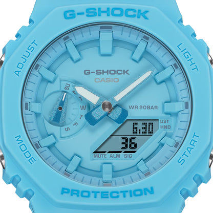 Casio G-Shock GA-2100-2A2ER Herren Uhr • Stoßfest • 20 Bar Wasserdicht