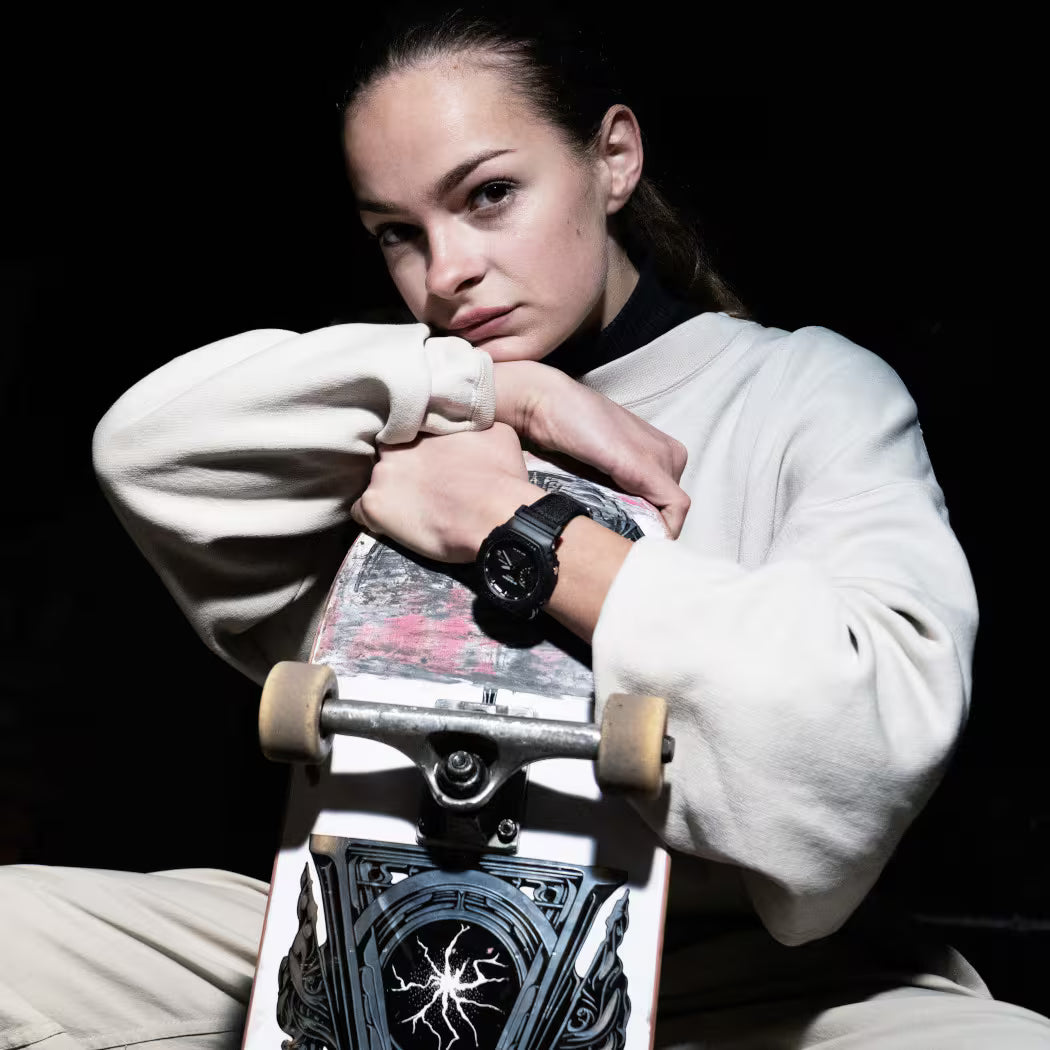 Casio G-Shock GA-2100BCE-1A Herren Uhr • 20 Bar • Chronograph