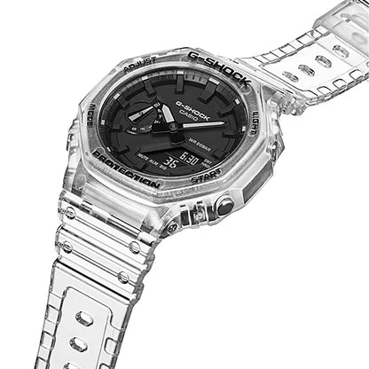 Montre Casio G-Shock GA-2100SKE-7AER pour homme • Carbon Core Guard • Heure universelle