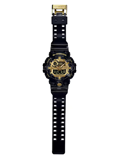 Casio G-Shock GA-710GB-1AER Herren Uhr • Präzises Quarzwerk • Robustes Resin-Gehäuse