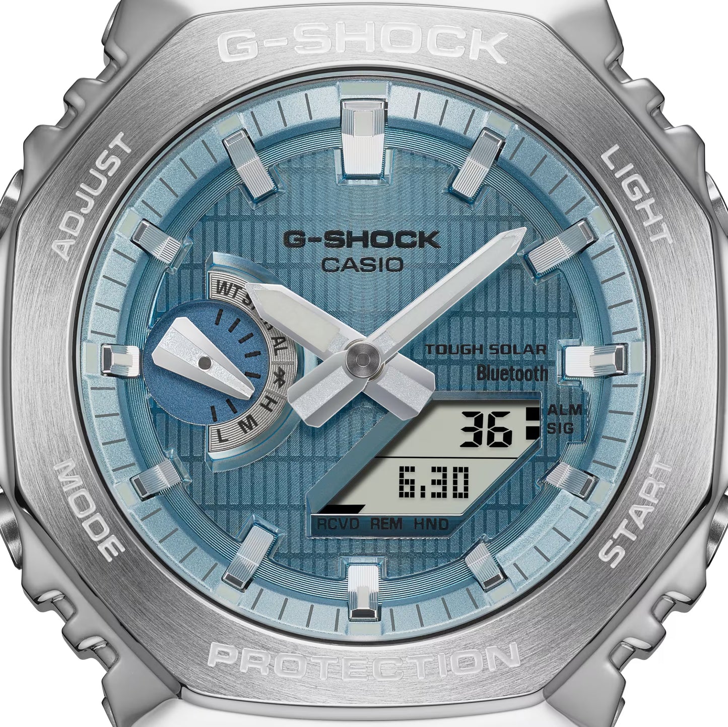 Casio G-Shock G-Steel GBM-2100A-1A2ER Herren Uhr • Solarbetrieb • Bluetooth