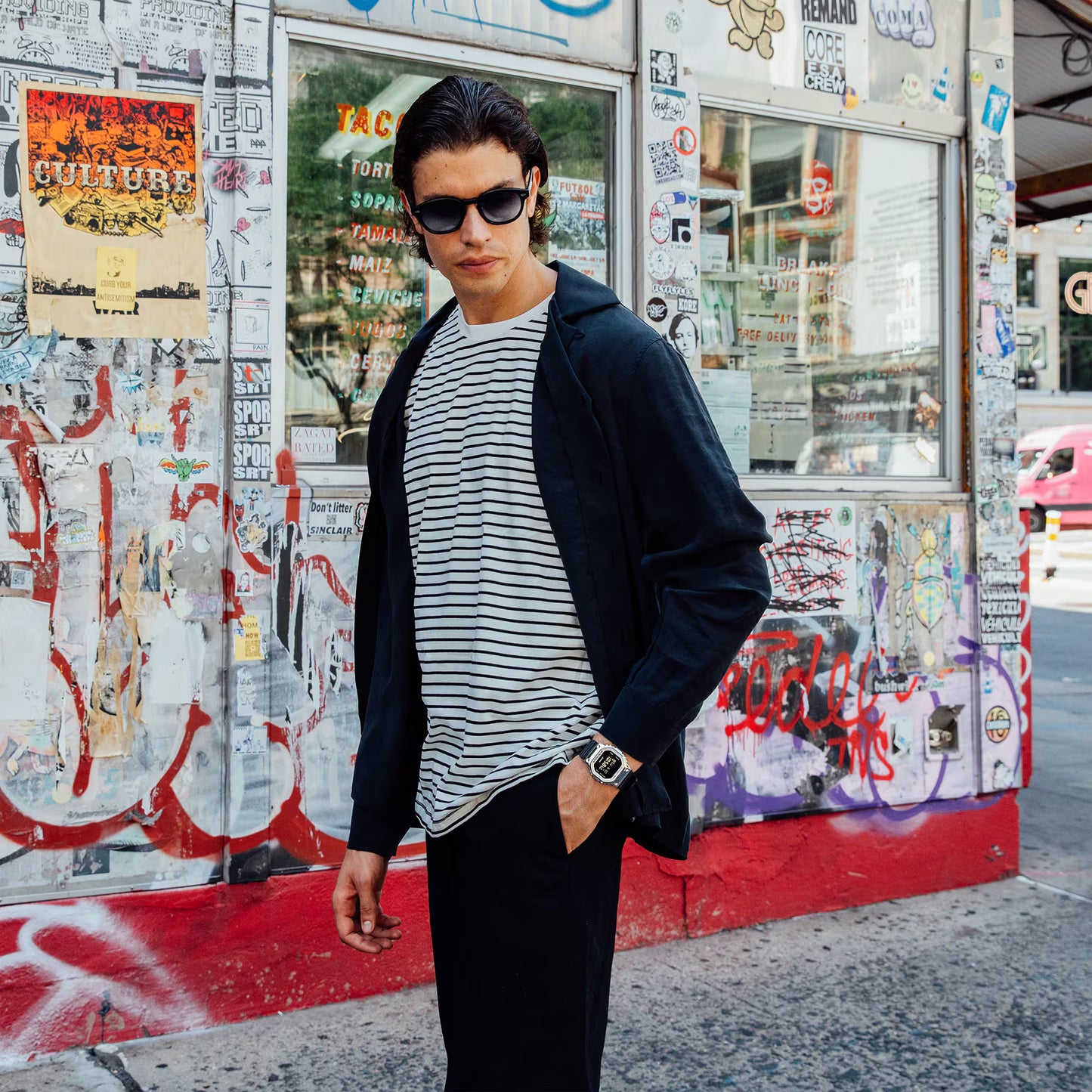 Casio G-Shock GM-S5600U-1ER Unisex Uhr • Stoßfestigkeit • Quarzwerk