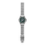 Zegarek męski Casio G-Shock, widok z boku, srebrna metalowa bransoleta z zapięciem