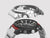 Koperta zegarka Casio G-Shock z boku, srebrna koronka i czarny przycisk ochronny