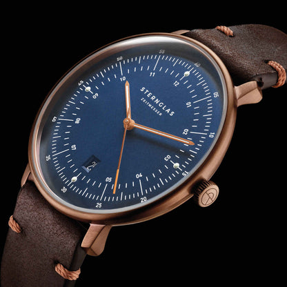 Sternglas Hamburg S02-HH27-VI17 Herrenuhr • Automatik • Saphir