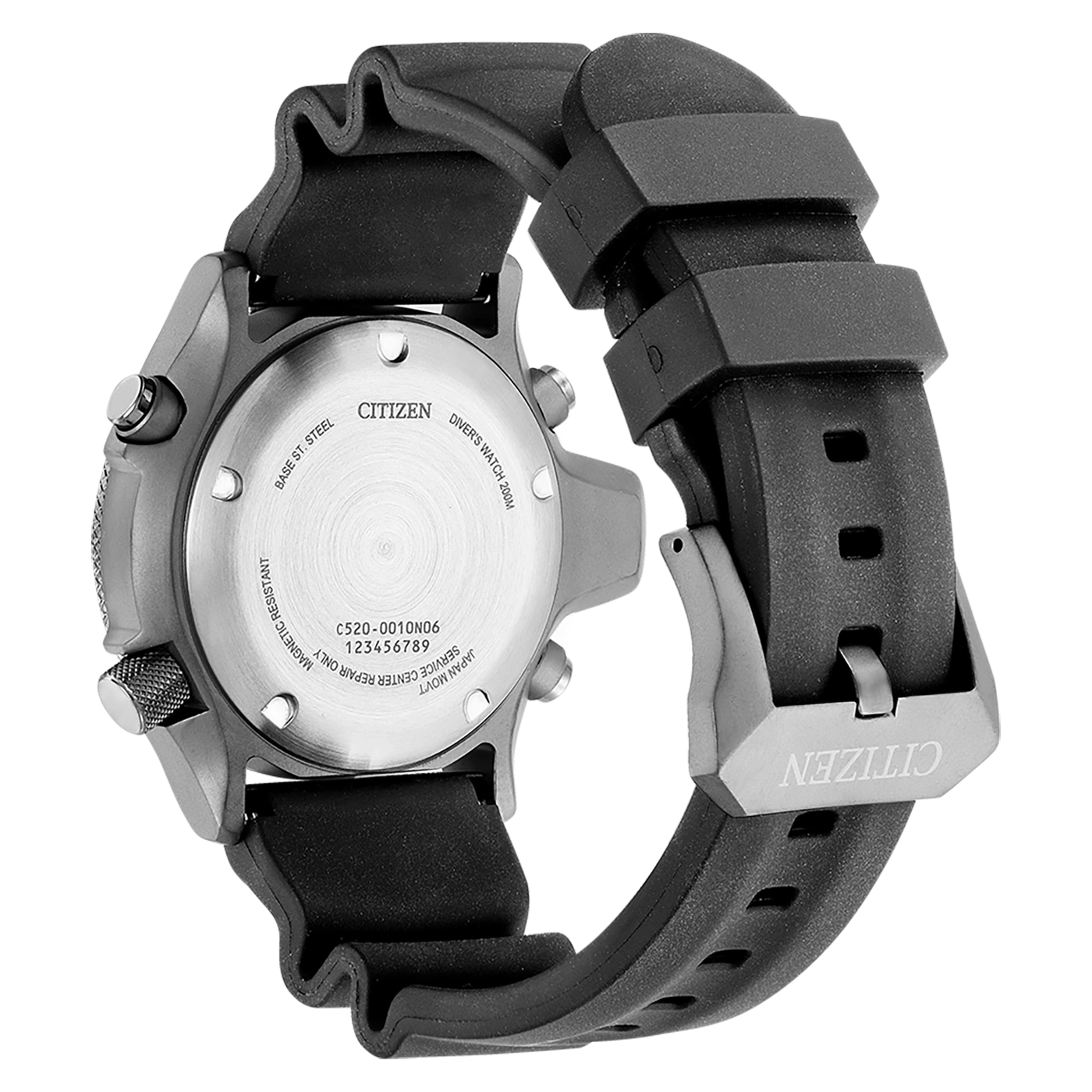 Citizen Promaster Aqualand JP2007-17W Men's Watch • Depth Meter • 20 bar Water Resistant