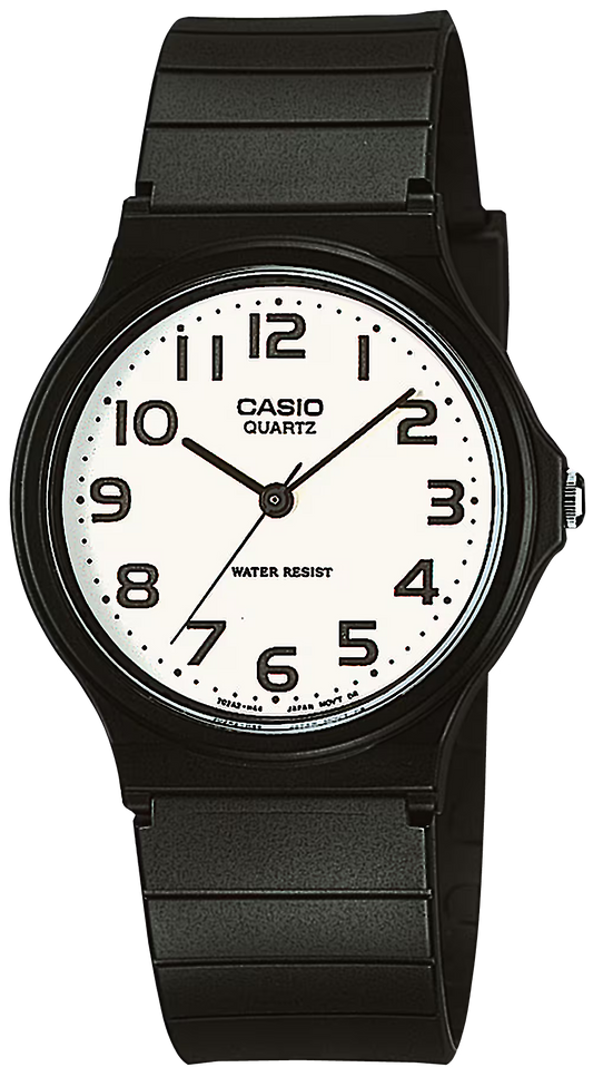 Montre Casio MQ-24-1B • Résine Robuste • Design Minimaliste