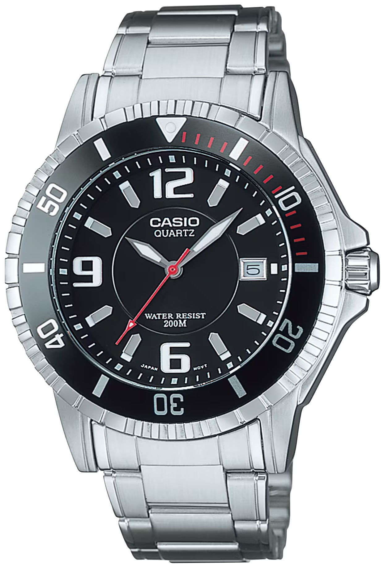 Montre Homme Casio MTD-1053D-1AVES • Étanche 20 Bar • Mouvement à Quartz