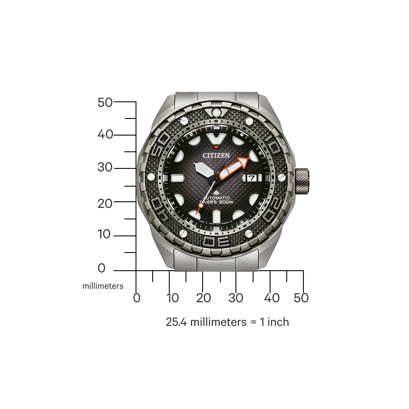 Montre Homme Citizen Promaster Mechanical Diver NB6004-83E • Automatique • Verre Saphir