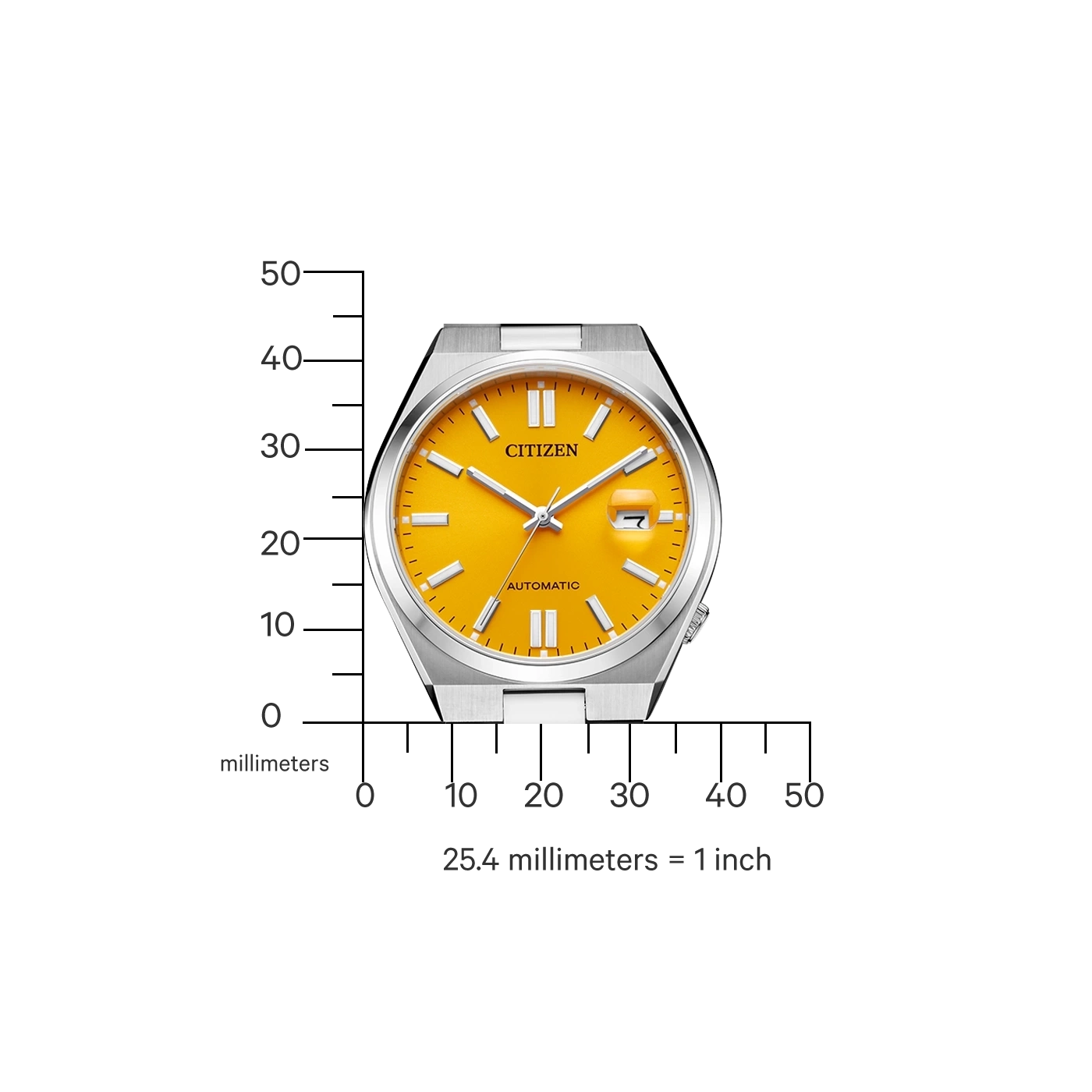 Montre homme Citizen Tsuyosa NJ0150-81Z • Automatique • Verre saphir