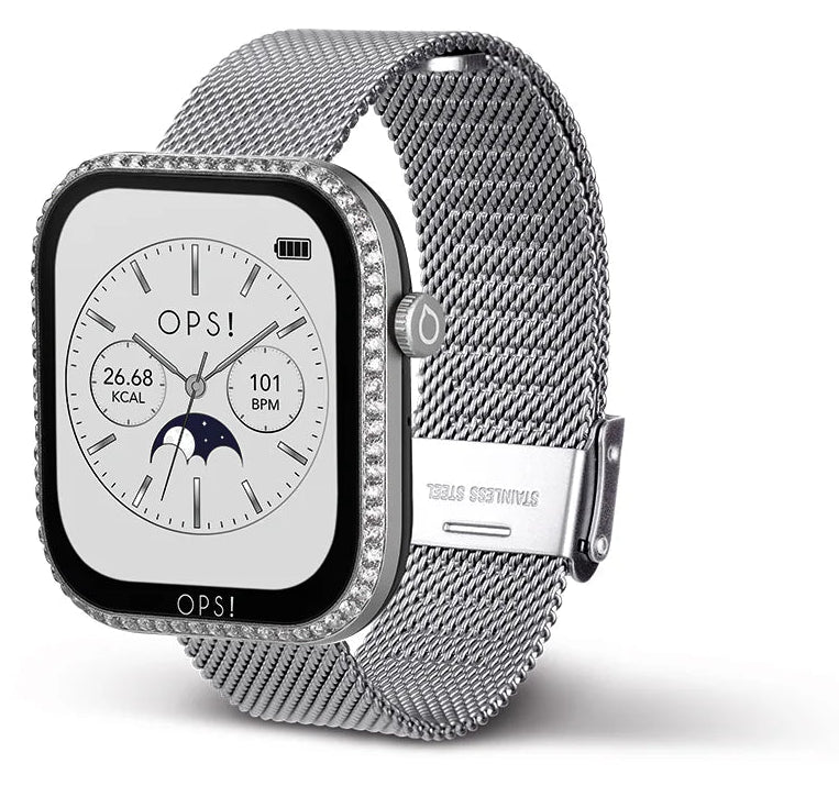 OPS! Posh OPSPOSH-15-2200 Unisex Uhr • Quarz Uhrwerk • Silikonband