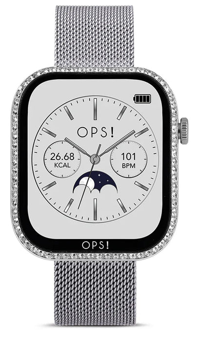 OPS! Posh OPSPOSH-15-2200 Unisex Uhr • Quarz Uhrwerk • Silikonband