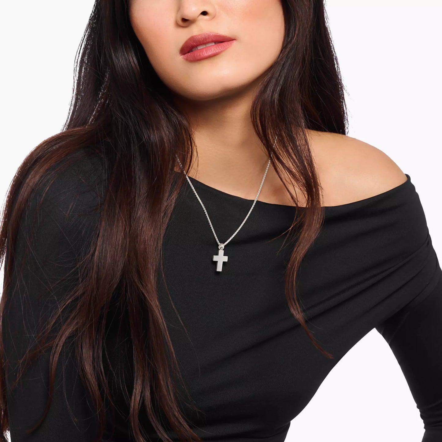 Herren Anhänger, minimalistisches Kreuz - THOMAS SABO Modell: PE980-001-21