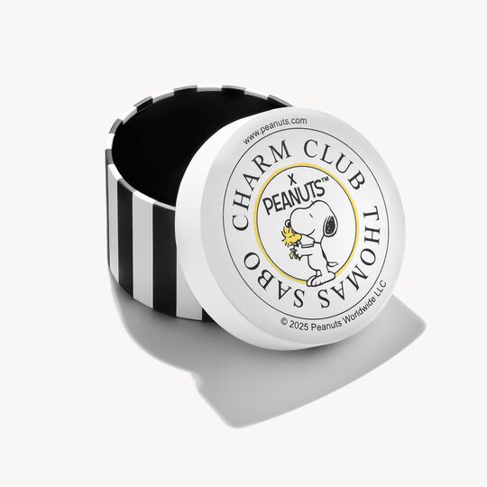 Exklusiver THOMAS SABO PEANUTS Snoopy Schneeball Anhänger 925er Sterlingsilber Zirkonia