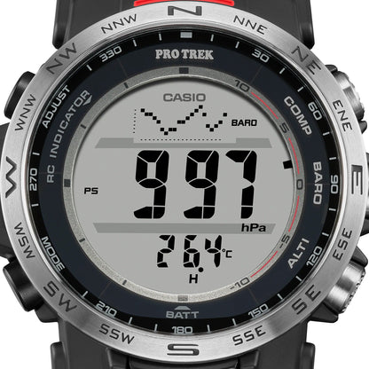 Casio Pro Trek PRW-35-1A Herren Uhr • Funk Solar • Triple Sensor