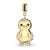 Charm aus Edelstahl - Polar Penguin - BERING Modell: PolarPenguin-2