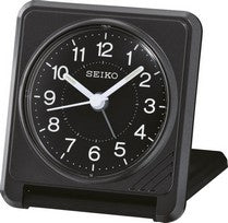 Seiko QHT015K Zegarek Podróżny • Podświetlenie LumiBrite • Narastający Alarm z Funkcją Drzemki