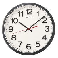 Seiko QXA750K Zegar ścienny • Płynna sekunda • Koperta z tworzywa sztucznego
