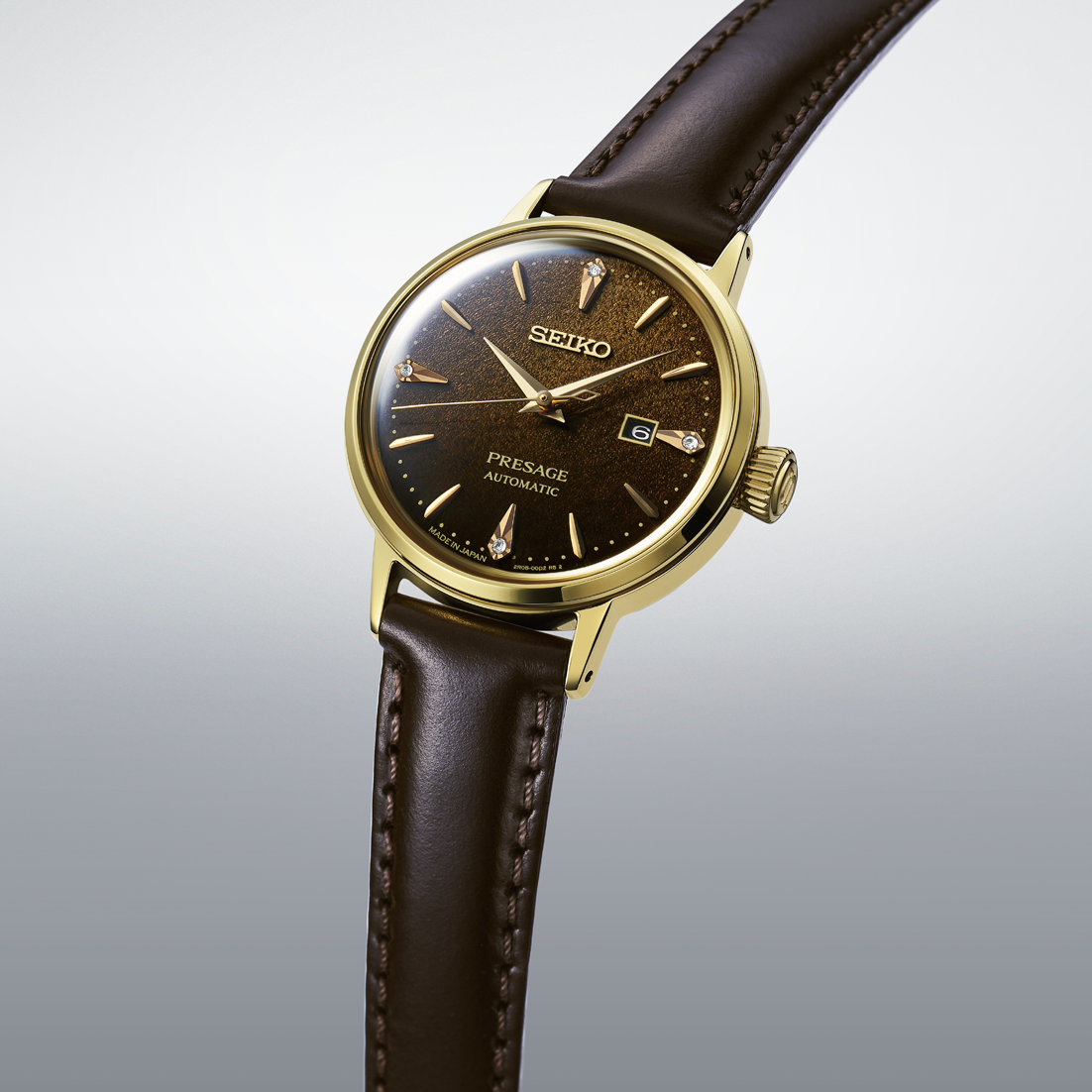 Seiko Presage SRE020J1 Damenuhr • Automatik • Hardlexglas