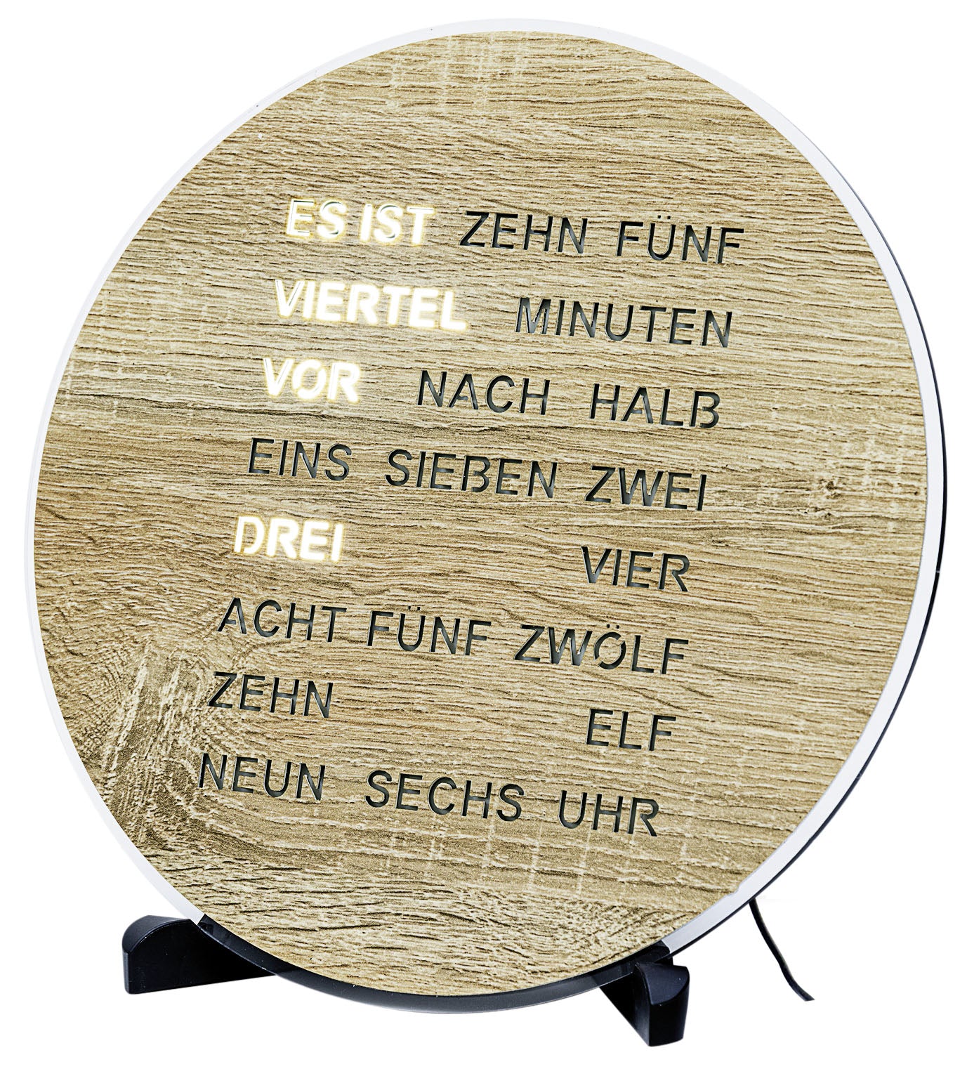 AMS Desk Clock • Precise Movement • Elegant Design