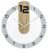 AMS Wanduhr • Präzises Uhrwerk • Stilvolles Design