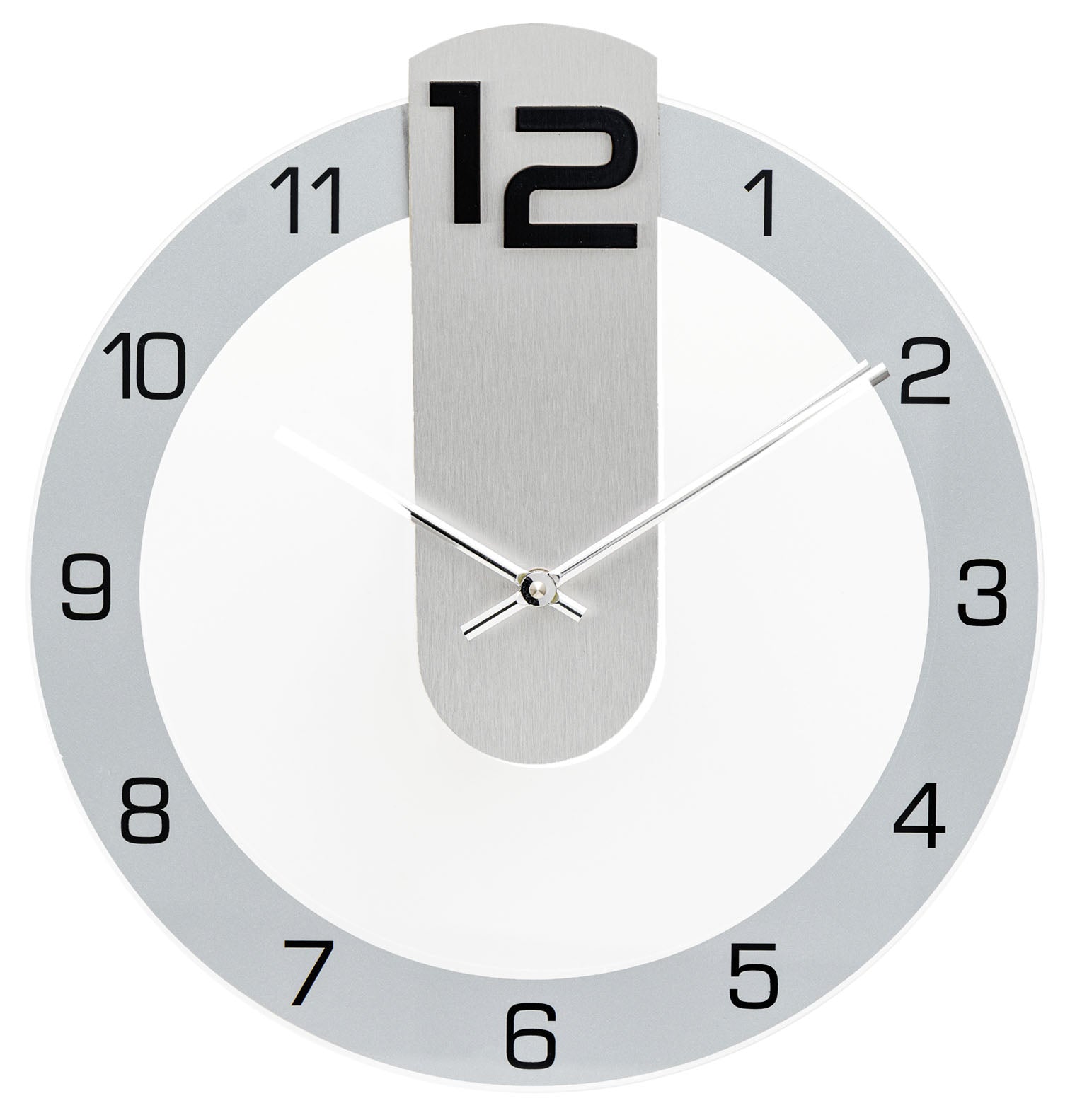 AMS Wanduhr • Zeitloses Design • Präzise Zeitmessung