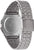 Tylna część zegarka Casio Vintage z metalową kopertą i bransoletą z ogniw