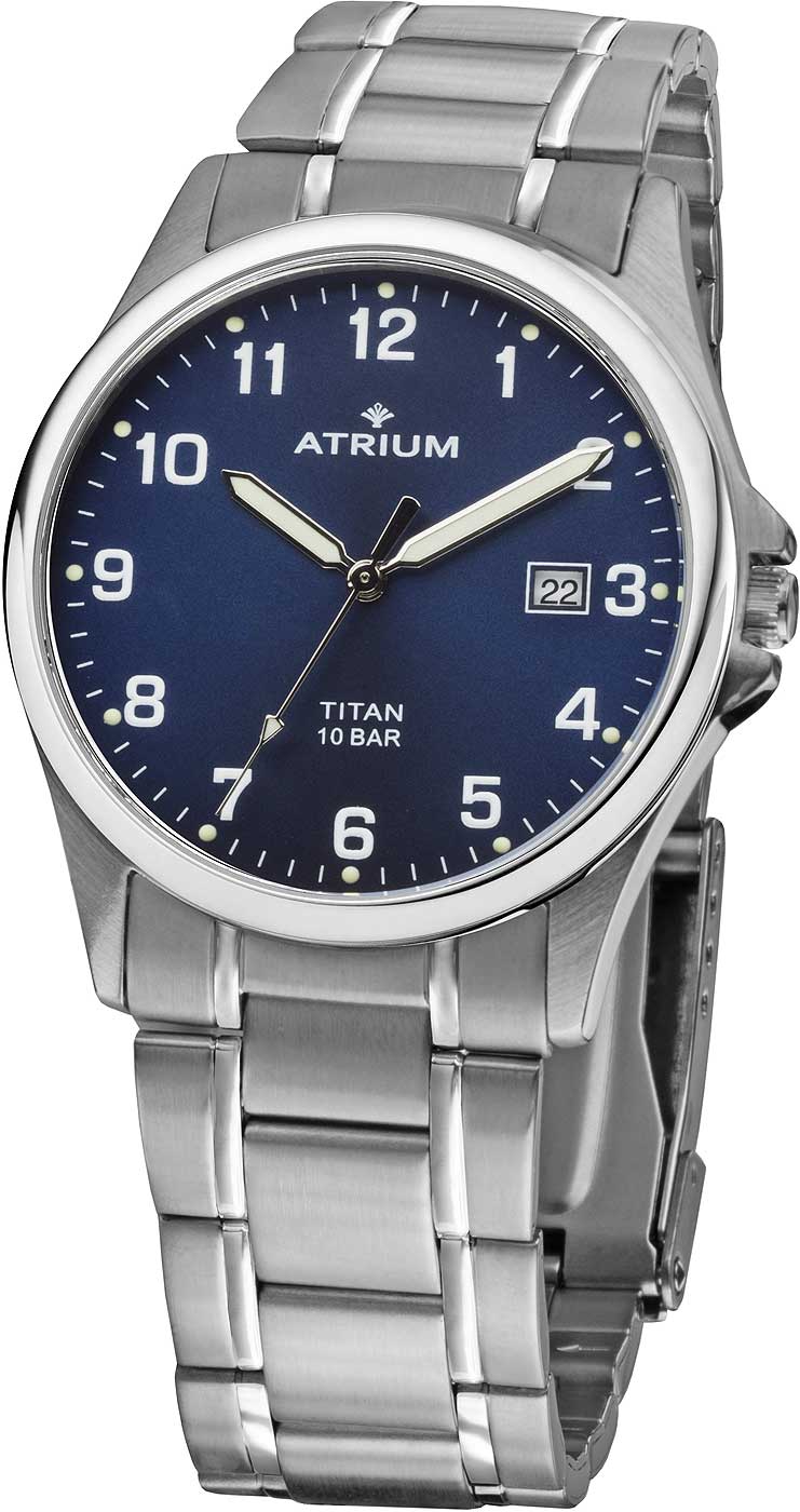 Atrium Titan A23-35 Watch • Lightweight Titanium • Easy to read