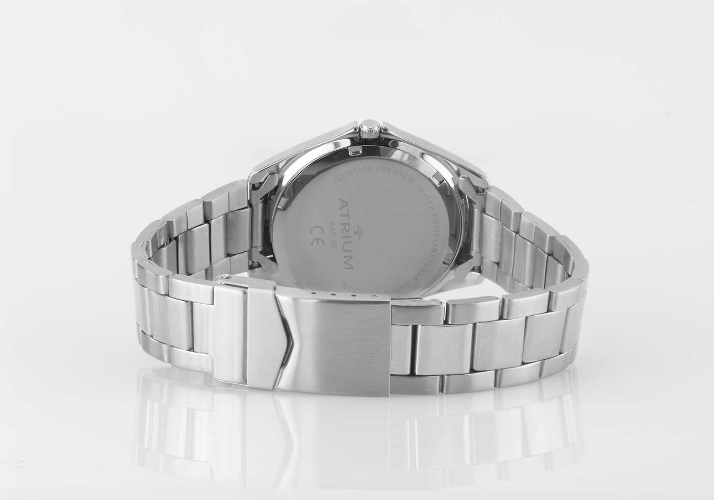 Atrium Classic A45-35 Watch • Scratch-resistant sapphire crystal • 10 ATM water resistant