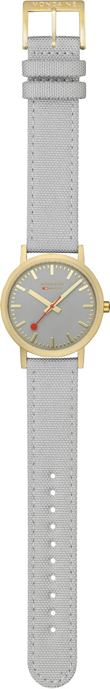 Montre Mondaine Classic A660.30314.11SBBV • Design d'horloge de gare suisse • Mouvement à quartz