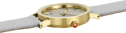 Montre Mondaine Classic A660.30314.11SBBV • Design d'horloge de gare suisse • Mouvement à quartz