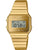 Zegarek Casio Vintage A700WEVG-9AEF, złota bransoleta z metalu i wyświetlacz cyfrowy