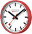 Horloge murale Mondaine 25 cm Ø aluminium • Design industriel • Qualité suisse