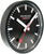 Horloge murale Mondaine 25x25x4,2 cm aluminium • Swiss Made • Mouvement silencieux