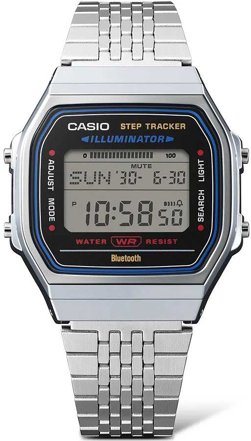 Casio Vintage ABL-100WE-1A Unisex Uhr • Bluetooth-Kopplung • Schrittzähler