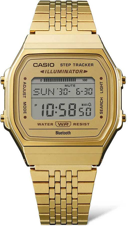 Casio Vintage Iconic ABL-100WEG-9A Unisex Uhr • Präzises Quarzwerk • Robustes Edelstahlband