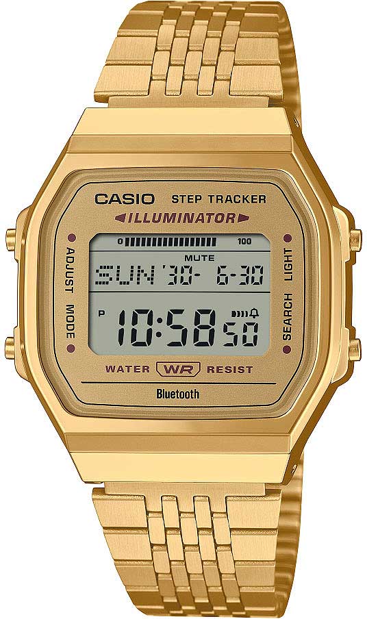 Casio Vintage Iconic ABL-100WEG-9A Unisex Uhr • Präzises Quarzwerk • Robustes Edelstahlband