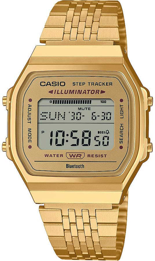 Casio Vintage Iconic ABL-100WEG-9A Unisex Uhr • Präzises Quarzwerk • Robustes Edelstahlband