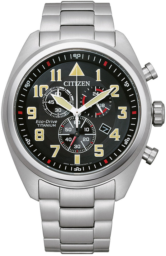 Montre pour homme Citizen Super Titanium AT2480-81E • Solaire • Verre saphir