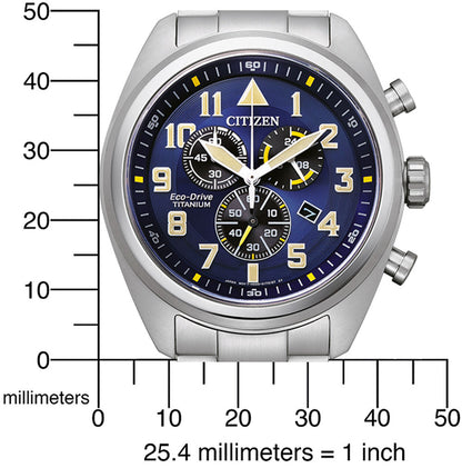 Montre Homme Citizen Super Titanium™ AT2480-81L • Eco-Drive • Verre Saphir