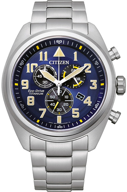Montre Homme Citizen Super Titanium™ AT2480-81L • Eco-Drive • Verre Saphir
