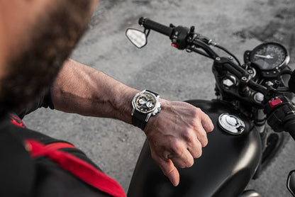 Vostok Europe Atomic Age VK64-640A698 Men's Watch • Tritium Tubes • K1 Safety Glass