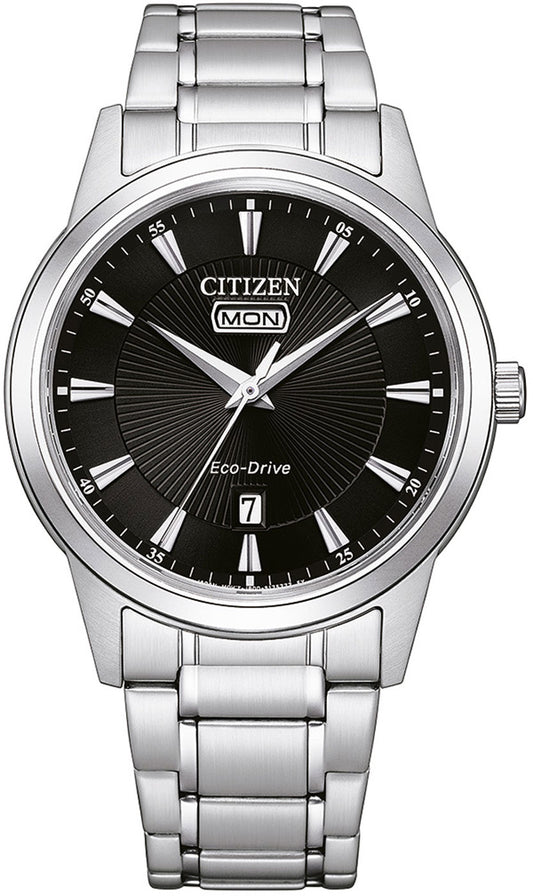 Citizen AW0100-86EE Montre pour Homme • Mouvement Solaire Eco-Drive • Étanche 10 Bar