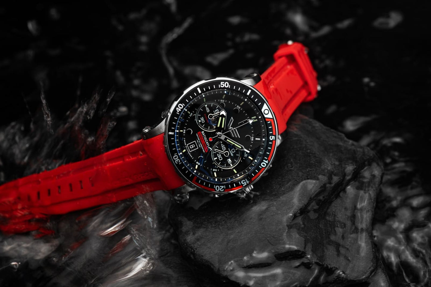 Vostok Europe Batiscafos 6S21-511A771 Herrenuhr • Tritium-Leuchtquellen • 30 ATM