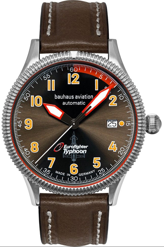 Bauhaus Aviation 2556-2 Herrenuhr • Automatik • Saphirglas
