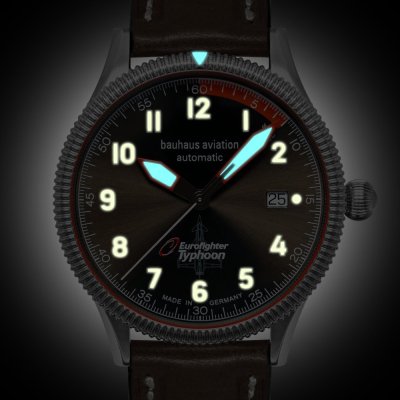 Bauhaus Aviation 2556-2 Herrenuhr • Automatik • Saphirglas