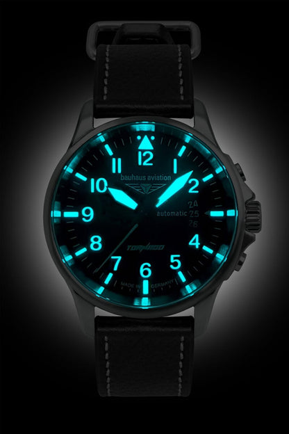 Bauhaus Aviation Tornado 2760-2 Herrenuhr • Made in Germany