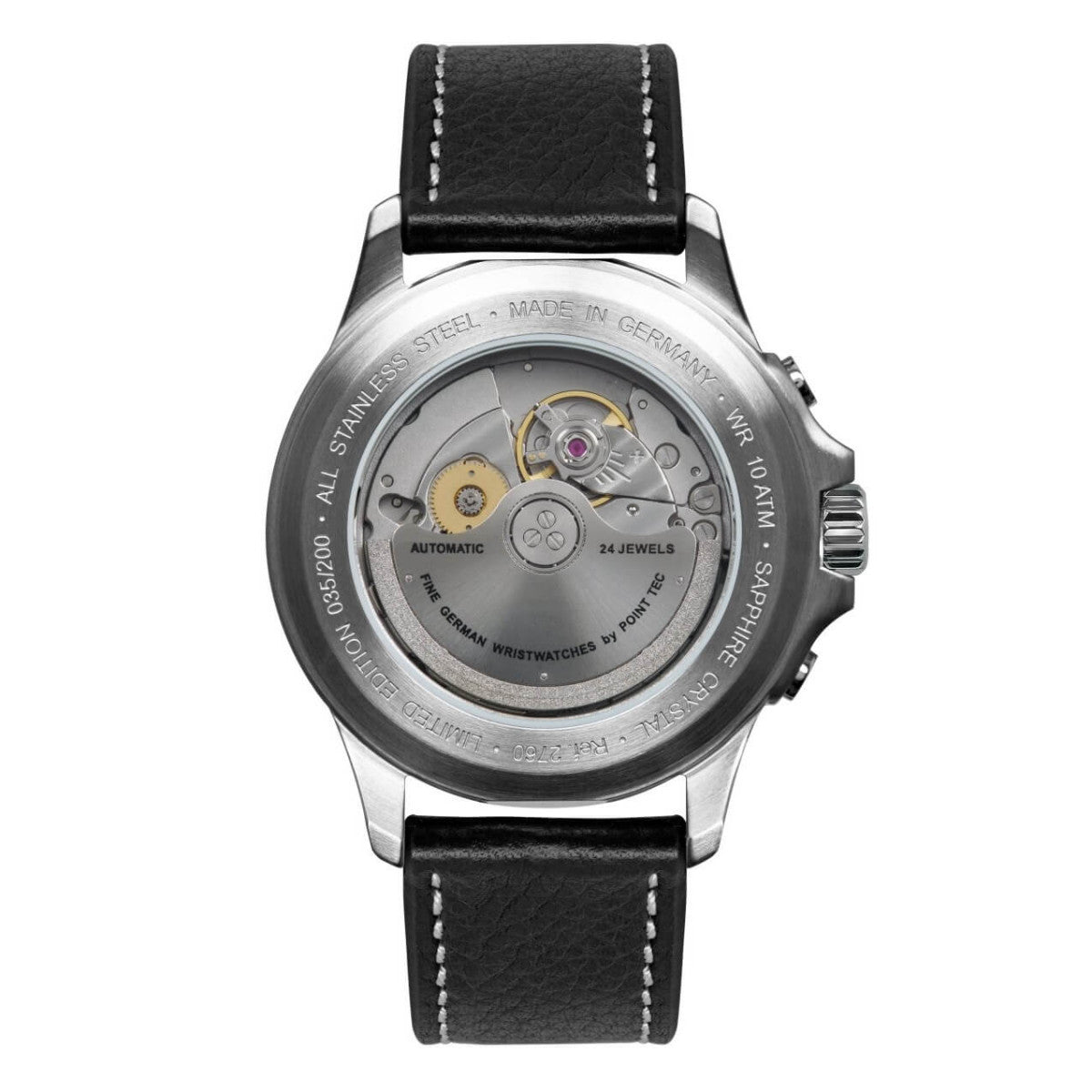 Bauhaus Aviation Tornado 2760-2 Herrenuhr • Made in Germany